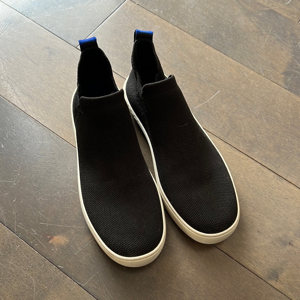 Rothy’s Chelsea Boot sneakers— Black, size 6.5
